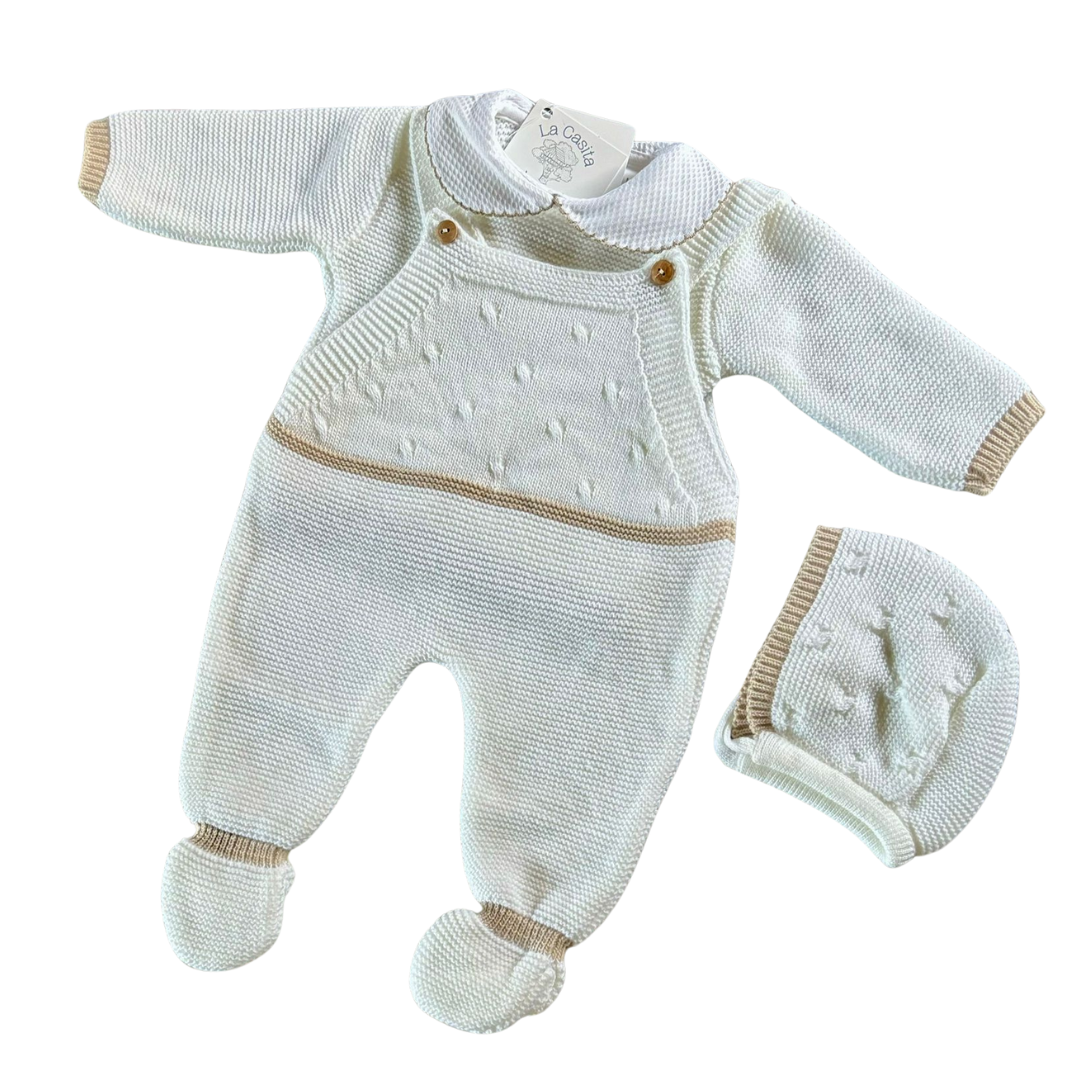 Jardinera Isolda Camel, 3 Meses