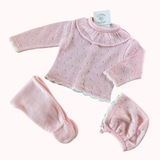 Conjuntos largos Conjunto Greca algodon organico bebe - frontal